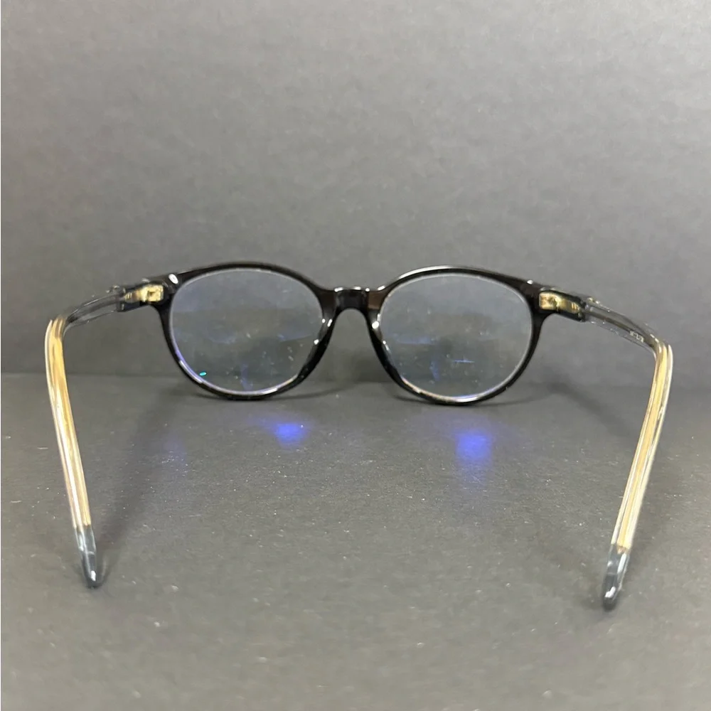 Gucci Black Round Optical Glasses with Blue Velvet Case